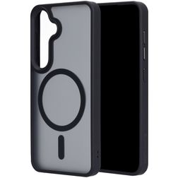 Mobiparts Hardcover Samsung Galaxy S25 MagSafe Hard Case Back cover - Satin Black