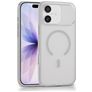 Mobigear Shockproof Grip iPhone 17 MagSafe Hardcase Etui plecki - Biały