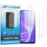 Mobigear OPPO A73 5G Película de ecrã em plástico - Compatível com capas (Pack de 3)