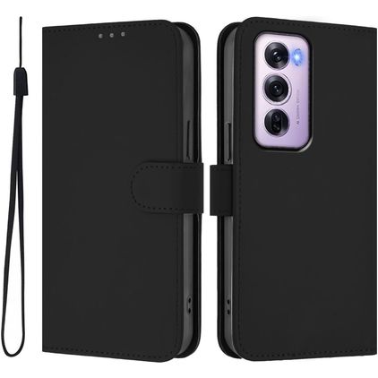Mobigear Urban Wallet OPPO Reno 12 Pro Plånboksfodral med sedelfack - Svart