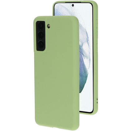 Mobiparts Samsung Galaxy S21 Silikon Etui plecki - Pistache Green