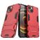 Mobigear Armor Stand iPhone 13 Hardcase Back cover Antiurto con supporto - Rosso
