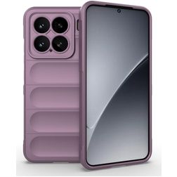 Mobigear Bumpy Xiaomi 15 TPU flexível Capa traseira - Roxo