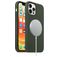 Mobigear Rubber Touch iPhone 12 Pro Silikone MagSafe Bagsidecover - Grøn
