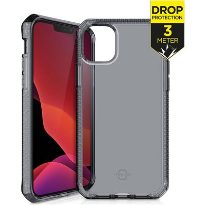ITSKINS SpectrumClear iPhone 12 Mini Flexibilní TPU Zadní kryt odolný proti nárazům - Smoke
