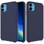 Mobigear Rubber Touch iPhone 11 Silikone Bagsidecover - Marineblå