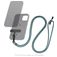 Mobilize Lanyard Uniwersalna regulowana smycz do telefonu - Mint Green