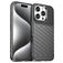 Mobigear Groove iPhone 16 Pro Flexibel TPU Skal - Svart