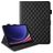 Mobigear Diamond Samsung Galaxy Tab S10 FE Plus Wallet case - Black