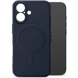 My Style Protective Flex iPhone 16 MagSafe Flexibel TPU Skal - Marinblå