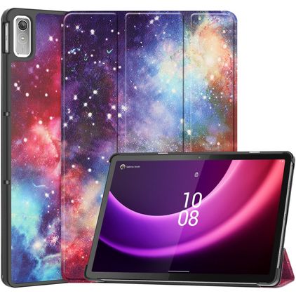 Mobigear Tri-Fold Lenovo Tab P11 Gen 2 Plånboksfodral - Galaxy