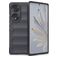 Mobigear Bumpy HONOR 70 Fleksibel TPU Bagsidecover - Dark Grey
