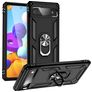 Mobigear Armor Ring Google Pixel 6a Hard Case Back cover Shockproof with Ring Holder - Black