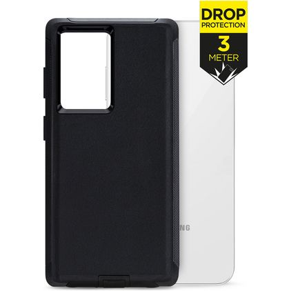 Mobilize Defender Samsung Galaxy S23 FE Hard Case Back cover Shockproof - Black