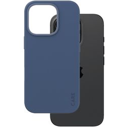 CARE by PanzerGlass Fashionable iPhone 16 Pro Silikon MagSafe Zadní kryt - Modrá