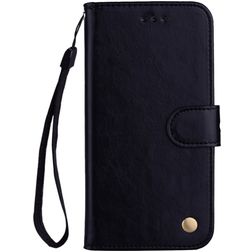 Mobigear Wallet Huawei P20 Lite (2018) Pungetui med Seddelrum - Sort