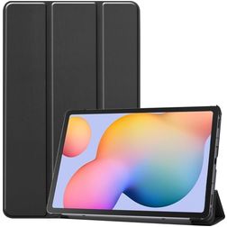Mobigear Tri-Fold Samsung Galaxy Tab S6 Lite Lompakkokotelo - Musta
