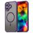 Mobigear Shockproof iPhone 18 MagSafe Plástico rígido Capa traseira - Roxo