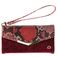 Mobilize Gelly Velvet Samsung Galaxy A31 Fodral 2-i-1-clutch med löstagbart skal - Red Snake