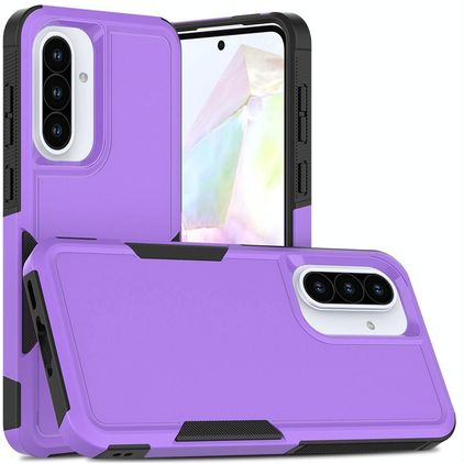 Mobigear Heavy Armor Samsung Galaxy A56 Fodral Hårdplast Skal Stötsäkert - Lila
