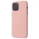 Mobigear Rubber Touch iPhone 12 Silikon Etui plecki - Różowy
