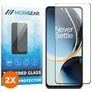 Mobigear Premium OnePlus Nord CE 3 Lite Vidro temperado Película de ecrã - Compatível com capas - Preto (Pack de 2)