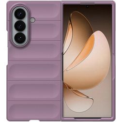 Mobigear Bumpy Samsung Galaxy Z Fold 8 Ultra TPU flexible Carcasa - Morado
