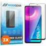 Mobigear Premium TCL 30 Plus Vidro temperado Película de ecrã - Compatível com capas - Preto (Pack de 3)