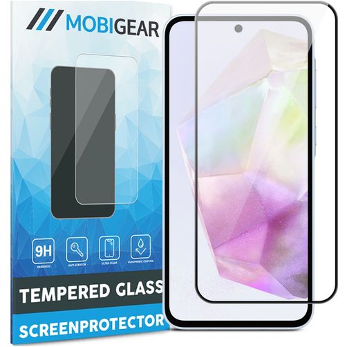 Mobigear Premium Samsung Galaxy A36 Cristal templado Protector de pantalla - Compatible con fundas - Negro