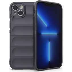 Mobigear Bumpy iPhone 14 Plus TPU flexible Carcasa - Gris marengo