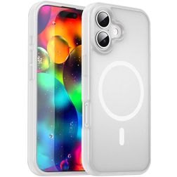 Mobigear Shockproof iPhone 17 MagSafe Hårdt Bagsidecover - Matte White