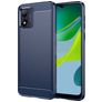 Mobigear Brushed Slim Motorola Moto E13 Fleksibel TPU Bagsidecover - Blå