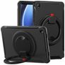 Mobigear RingGuard Samsung Galaxy Tab A9 Plus (2023) Capa Plástico rígido / Silicone Capa traseira + Suporte - Preto