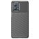 Mobigear Groove Motorola Moto G53 5G TPU flexível Capa traseira - Preto
