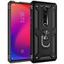 Mobigear Armor Ring Xiaomi Mi 9T Pro Hardcase Back cover Antiurto con anello - Nero