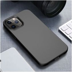 Mobigear Bio iPhone 12 Pro Ekologický materiál Zadní kryt - Černá