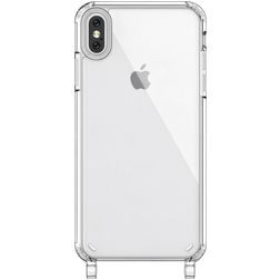 Mobigear Mix & Match Transparente iPhone XS Max TPU flexível Capa com cordão - Transparente