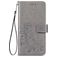 Mobigear Clover Samsung Galaxy A32 4G Funda tipo libro Cartera - Gris