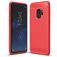 Mobigear Brushed Slim Samsung Galaxy S9 TPU flessibile Back cover - Rosso
