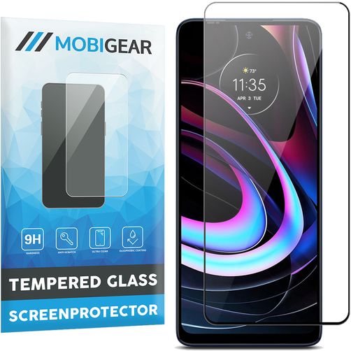 Mobigear Premium Motorola Edge (2021) Tvrzené sklo Ochrana displeje - kompatibilní s pouzdry - Černá