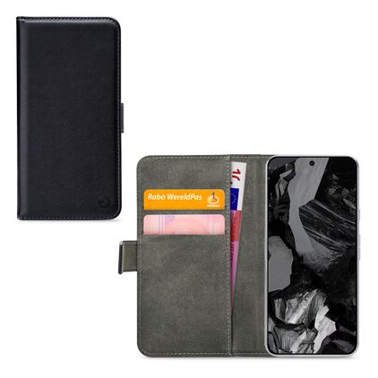 Mobilize Classic Gelly Wallet Google Pixel 8a Lompakkokotelo + Setelitasku - Musta
