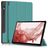 Mobigear Tri-Fold Samsung Galaxy Tab S9 Plus Capa livro + Suporte para caneta stylus - Verde
