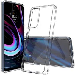 Mobigear Crystal Clear Motorola Edge (2021) Hard Case Back cover - Clear