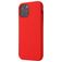 Mobigear Rubber Touch iPhone 12 Pro Silicone Back cover - Red