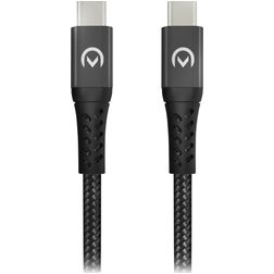 Mobilize Strong Nylon Cabo USB-C para USB-C 1 m - Preto