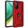 Mobigear Armor Ring Xiaomi Mi 10T Hardcase Back cover Antiurto con anello - Rosso
