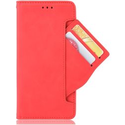 Mobigear Slide Wallet Nokia 6.2 Lompakkokotelo + Setelitasku - Punainen