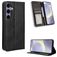 Mobigear Sensation Samsung Galaxy S25 FE Pungetui med Seddelrum - Sort