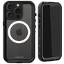 Mobilize Waterproof iPhone 15 Pro Impermeabile MagSafe Hardcase Back cover - Nero