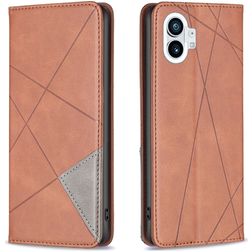 Mobigear Rhombus Slim Nothing Phone (1) Pungetui - Brun